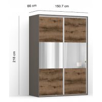 DRESSING LEX 151-218-66 B GRI/DMON/O